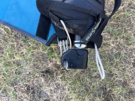 通常のセイルメーカーに多いセイルダウンプーリ