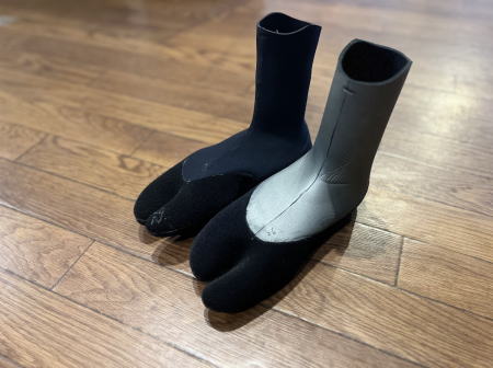 ウオーターマンズウエットスーツ社製夏用ロングブーツ