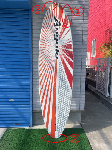 中古FREEWAVEボード2013Angulo Chango 93L