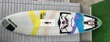 中古FREEWAVEボード　2015QUATRO TETRA 99L